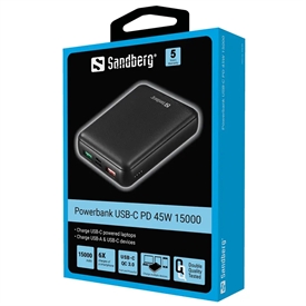 Sandberg 420-66 USB-C PD 45W Powerbank